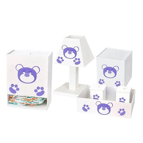 Kit Higiene Ursa Imperial Lil S Mdf Mega Loja Do Beb Mega Loja Do