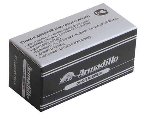 Глазок дверной, стеклянная оптика DVG3, 16/60х100 CP Хром купить в ...