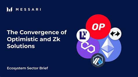 Ecosystem Brief The Convergence Of Optimistic And Zk Solutions Messari