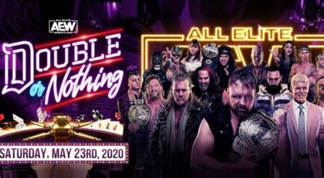 Watch Aew Double Or Nothing 2020 52320 23rd May 2020 Full Show