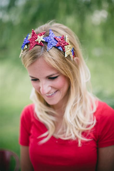 Diy 4th July Star Crown