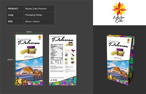 Packaging Design for Polvoron :: Behance