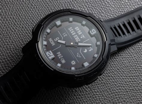 Watch Review Garmin Instinct Crossover Solar Tactical Smartwatch