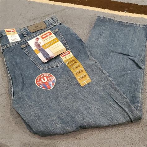 Wrangler Jeans Mens New With Tags Wrangler Relaxed Fit 42x3 Mens Jeans Poshmark