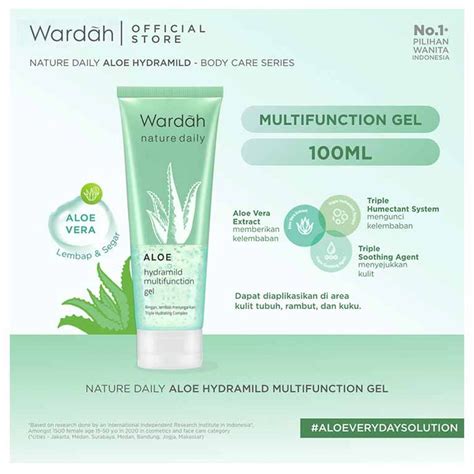 Wardah Moisturizer Aloe Vera Atelier Yuwa Ciao Jp