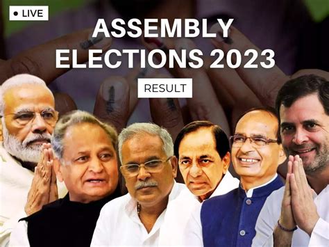 Election Results 2023 Live Update सेमीफाइनल शुरू उत्तर भारत के राज्यों में Bjp आगे छत्तीसगढ़