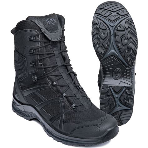 Par Botas Haix Black Eagle Athletic 2 0 T High Black Fecho