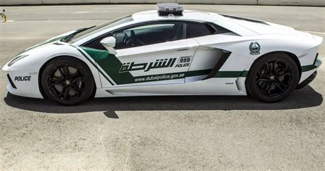 Top Supercars In Dubai Police Fleet