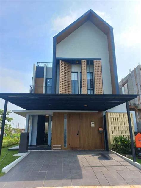 Rumah 2 Lantai Luas 8x15 120m Type 4 1KT Di Cluster Mahakam MTS JGC Jakarta