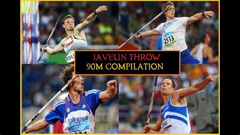 Javelin Throw 90m Compilation Montage Youtube