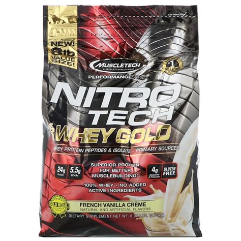 Muscletech Performance Series Nitro Tech 100 Whey Gold French