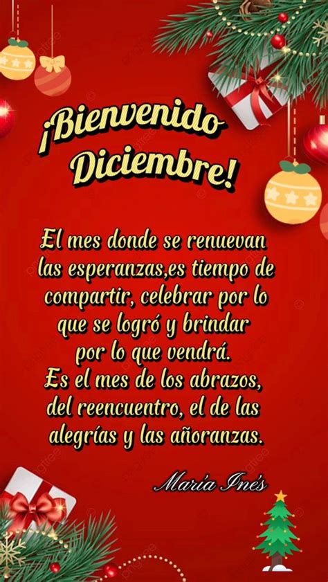 Bienvenido Diciembre Imagenes De Bienvenido Diciembre Frases De