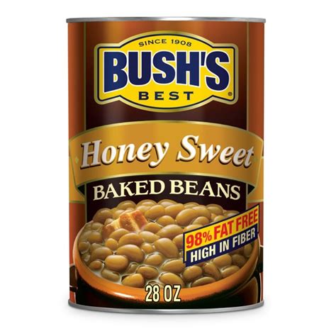 Bush S Best Honey Sweet Baked Beans 28 Oz Instacart