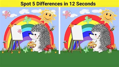 Spot The Difference Can You Spot 5 Differences Between The Two