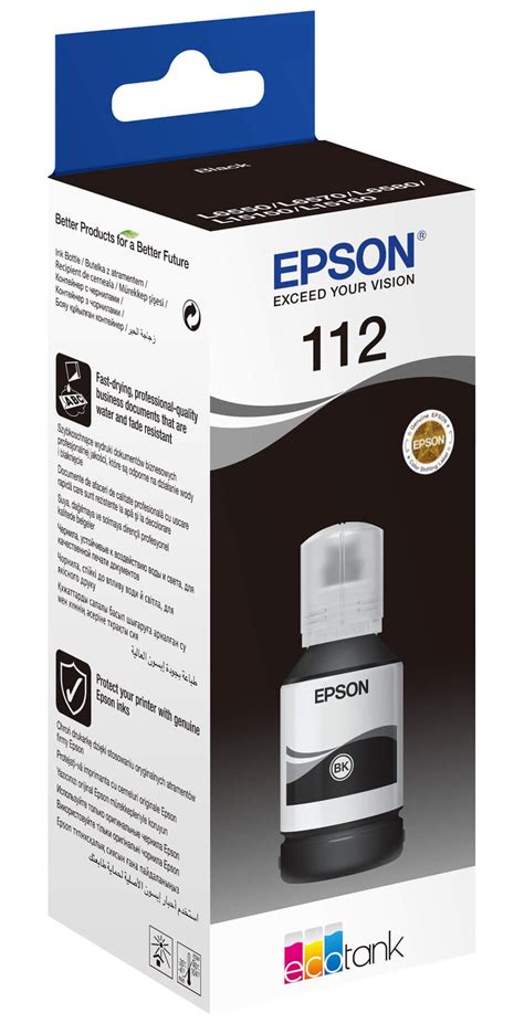 Originalno Črnilo EPSON EcoTank 112 Black Makromikro skupina