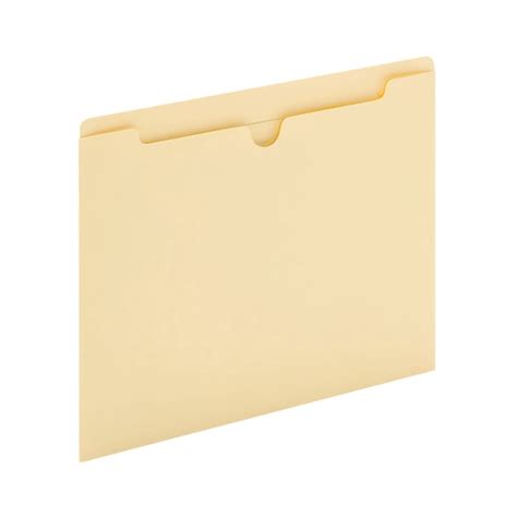 Manila File Jackets Reinforced Tab 8 12 X 11 Box Of 100 File