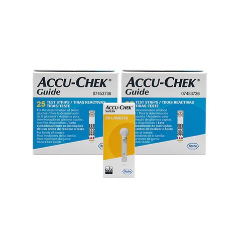 Detalle De Producto Pack Accu Chek Guide Tiras Lancetas