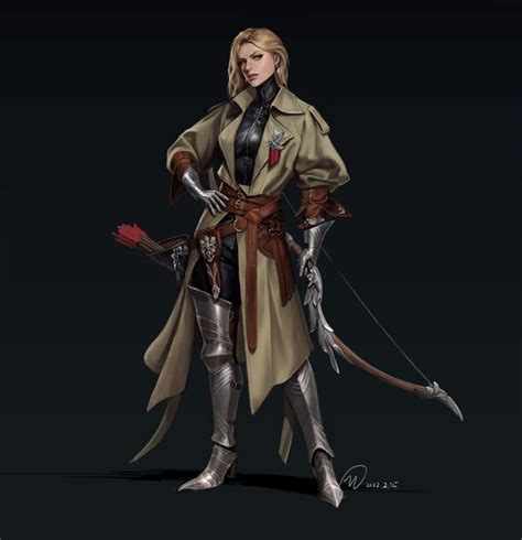 ArtStation Concept Art Jun K Female Character Concept Fantasy