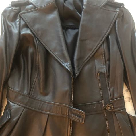 Diane Von Furstenberg Jackets Coats Dvf Leather Jacket Poshmark