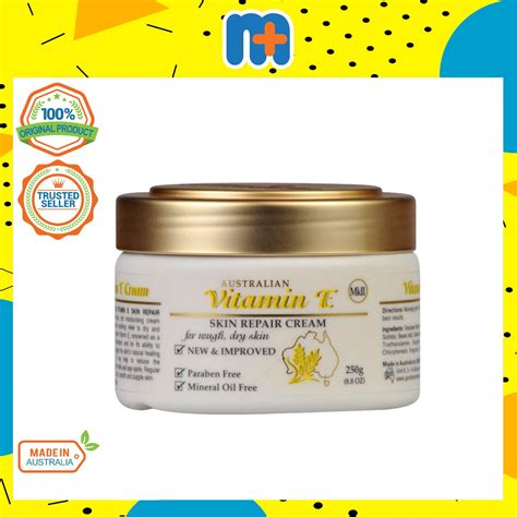 AUSTRALIAN CREAMS VITAMIN E SKIN REPAIR CREAM 250G