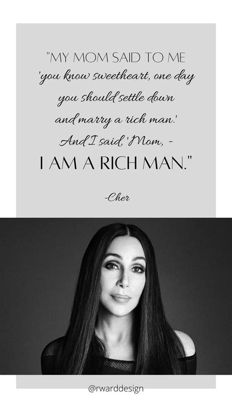 Cher Quote Cher Quotes Quote Aesthetic Inspirational Words