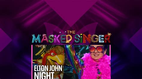 The Masked Singer Season 10 Elton John Night Air Time For All Timezones