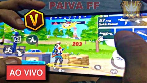 SIGMA AO VIVO HUD LINHA RETA JOGANDO NOVO FREE FIRE LITE