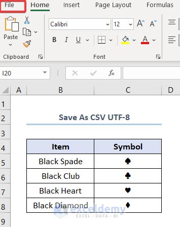 How To Save An Excel File As Csv Methods Exceldemy