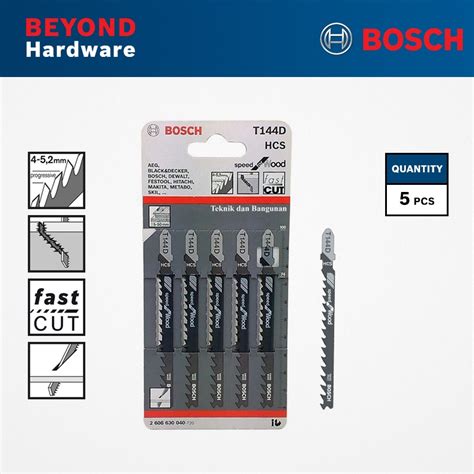 Bosch T D Jigsaw Blades Speed For Wood Cutting Pcs