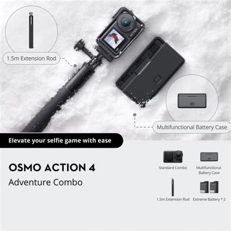 Dji Osmo Action 4 Adventure Combo