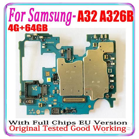 100 Original Unlocked Mainbaord For Samsung Galaxy A32 A326B With Full