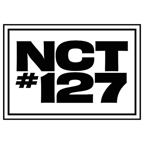 NCT #127 Logo Sticker Art for KPOP Fans