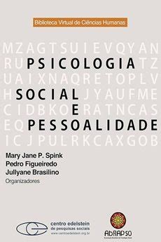 Psicologia Social E Pessoalidade Resumo Do Livro Livros Pro Br