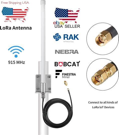 Antena Lora De 12dbi Helium Hotspot Miner Para Exteriores 915 Mhz