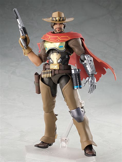 Good Smile Company Gsc Overwatch Figma Mccree Figures Plastic