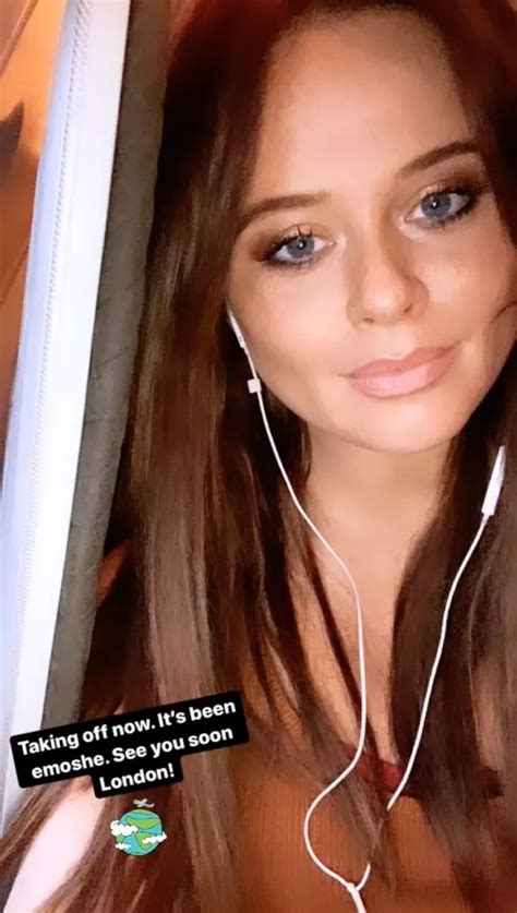 I M A Celeb Babe Emily Atack Shares Sultry Snap As She Leaves Australia