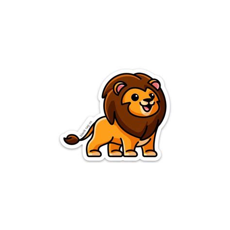 The Lion Sticker