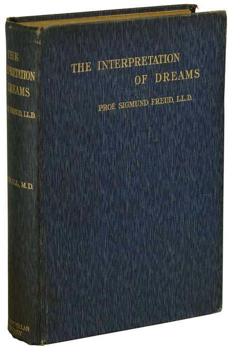 The Interpretation Of Dreams Von Freud Sigmund Very Good Hardcover