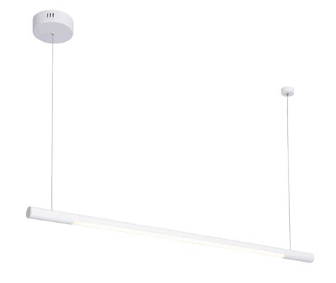 Lampa wisząca biurowa ORGANIC HORIZON BIAŁA P0357 MaxLight