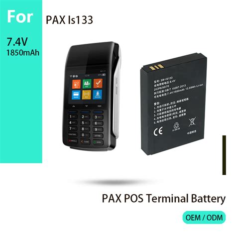 Replacement Battery For Pos Machine Pax D China Manufacturer