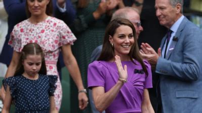 Watch Kate Middleton Receives Standing Ovation At Wimbledon Final