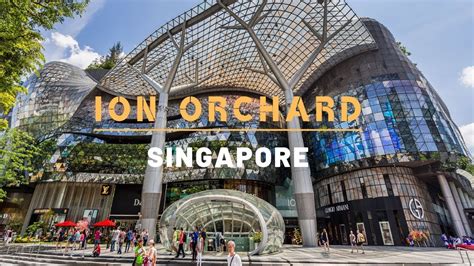 Ion Orchard Mall Singapore Shopping Guide Things To Do In Singapore