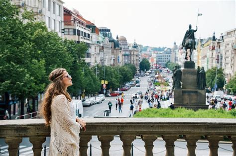 Prague Wenceslas Square (Vaclavske Namesti)