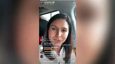 Tulsi Gabbard Reveals Why She Has Streak Of Gray Hair Video Dailymotion