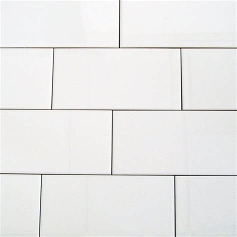 Duratile 30 X 60cm White Gloss Ceramic Wall Tile 8 Pack Wall Tiles