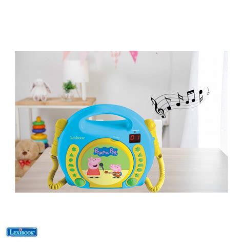 Cd Player With Mics Peppa Pig