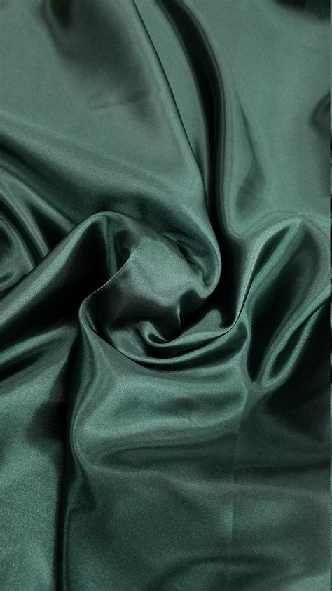 Hunter Green Satin Fabric 60 Inch Wide 10 Yards By Etsy