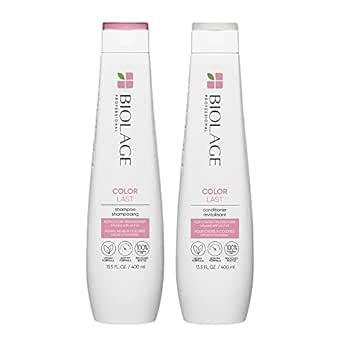 Biolage Colorlast Shampoo And Conditioner Set Duo Hair Care Bundle For