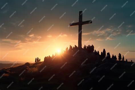 Premium Photo | Church background with cross