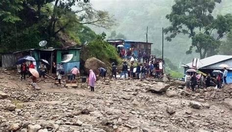 लमजुङमा बाढीपहिरोमा परी कम्तीमा ४ जनाको मृत्यु ३ बेपत्ता खोजी कार्य